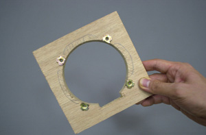 Taper processing 1 to baffle