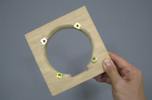 Taper processing 3 to baffle