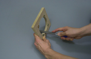 ..spot-facing.. processing 3 to baffle